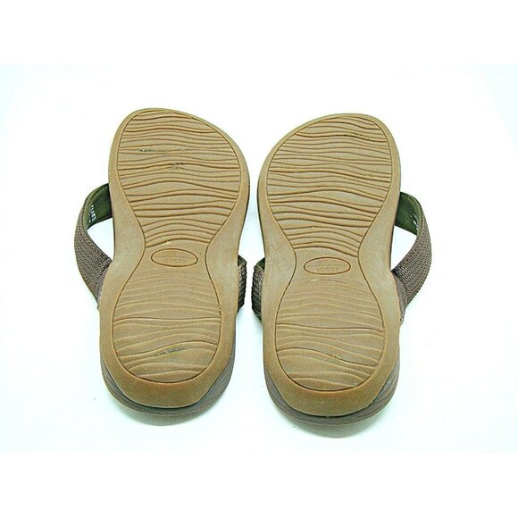 Comforthotics Womens Brown Joan Orthotic Arch Support Thong Sandal Size US 8 - Picture 12 of 12
